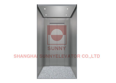 엘리베이터는 스테인리스/관 빛을 가진 별장 엘리베이터 실내 디자인 PVC 지면을 분해합니다