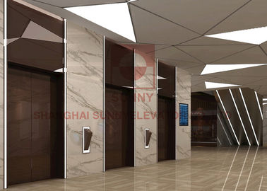 1000대 킬로그램 소형 기계 방 승객용 엘리베이터와 Pvc 바닥과 승강기