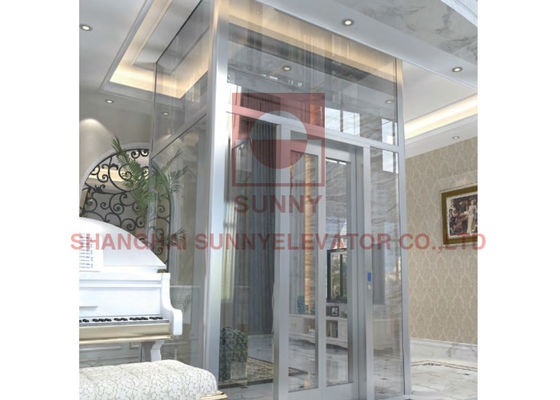 SUS304 콘크리트 샤프트 0.2m/S 파노라마 글라스 하우스 엘리베이터 리프트