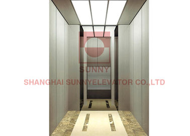 대리석 / PVC와 녹슬지 않는 강철 304 3.0m/S 주거 승객용 엘리베이터