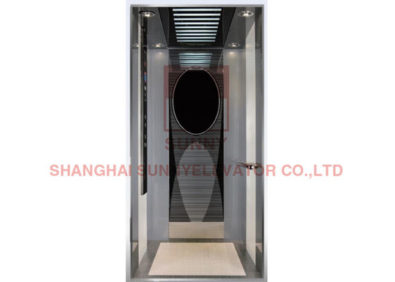 기어드 머신 방 더 적은 승강기 트랙션식 엘리베이터를 식각하는 스테인레스 강 거울