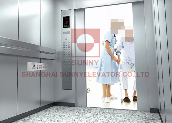 환자 의학 들것 병상 2000 킬로그램을 위한 4.0m/s 병원 엘리베이터