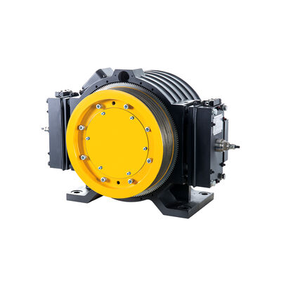 2:1 견인비 1.0~1.75m/s 속도 컴팩트 구조 기어리스 엘리베이터 모터 교체 부품