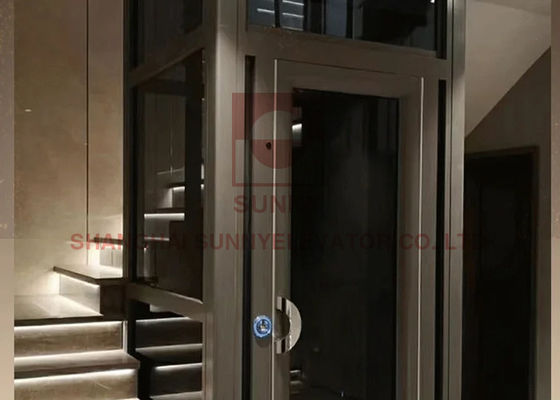 AC 드라이브 400KG 로드 편안한 가정용으로 중앙에 문을 열 수있는 주거 엘리베이터