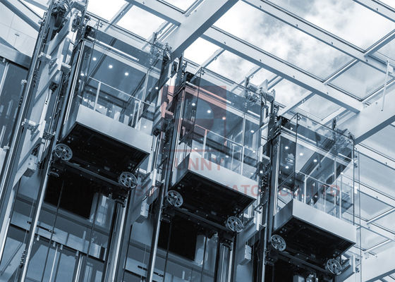 1.75m/S 스테인레스 강 기계실 더 적은 승강기 6 승객 승강기