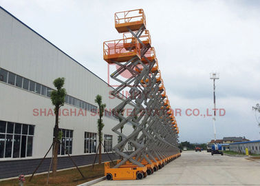 1.89m 차축 거리 수력 자체 추진의 가위 리프트 24V/4.5kw