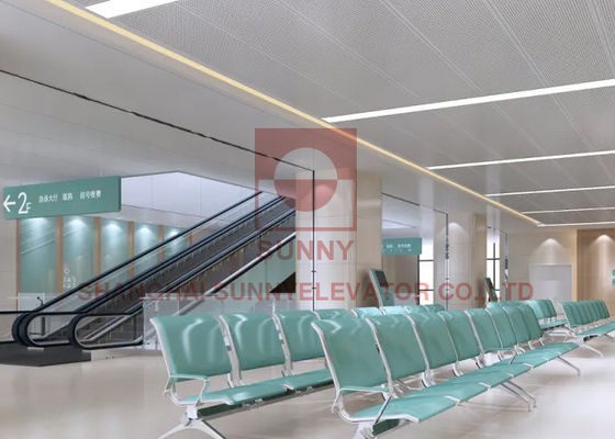 병원 환자용 침대를 위한 저소음 금고 실내 병원 엘리베이터 1600 킬로그램 로드