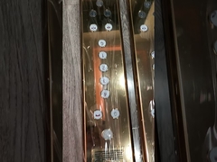 CE ISO hairline stainless steel panel elevator COP with round button for elevator parts