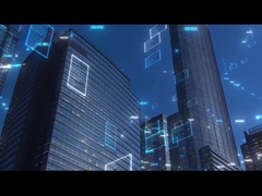 거울 에치 6.0m/S 1600kg 여객 엘리베이터 센터 오픈 도어